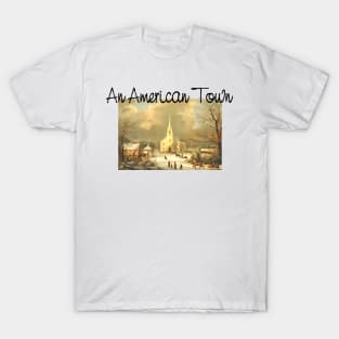 Americana, Town and Church T-Shirt